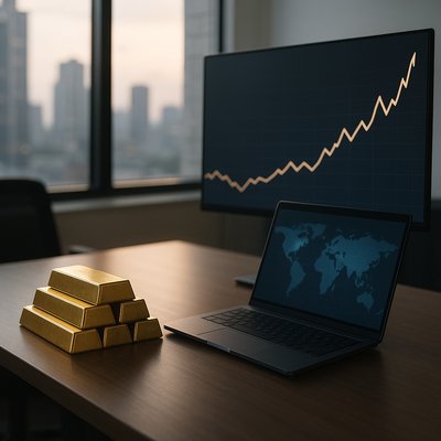 Gold Displaces Treasurys as Safe-Haven Amid Trump Tensions