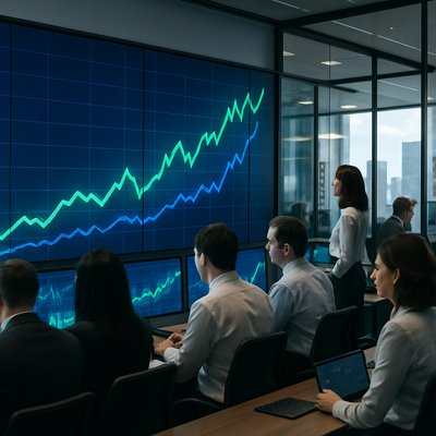 Tech-led relief rally pushes S&P near all-time highs