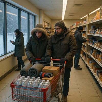 Americans Urged to Stock Up as 2,000-Mile Winter Storm Looms