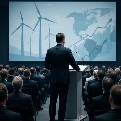 Trump targets Macron, Carney, Sánchez at Davos; wind-energy critique