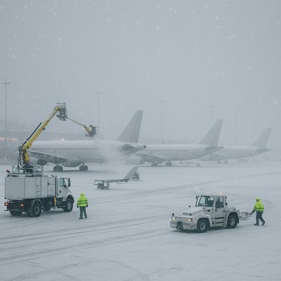 Winter storm disrupts travel; airlines face near-term volatility