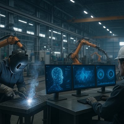 AI May Reshape Blue-Collar Hiring; Welders Safe for Now