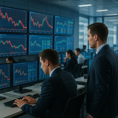 Markets end week down after tariff scare, then relief rally