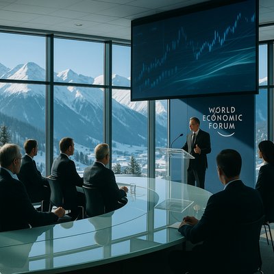 Elite leaders’ messaging at Davos 2026 shapes markets and policy bets