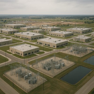 Microsoft Wins Approval for 15 Data Centers at Foxconn Site, Mount Pleasant