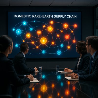 USA Rare Earth deal: $1.6B in federal funding with government equity stake
