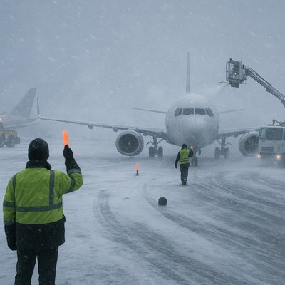 Winter Storm Pushes Cancellations to Covid-Era Peak, Duffy Warns