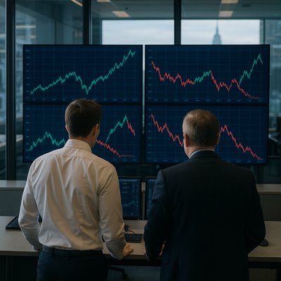 Megacap Divergence: Meta Up 8%, Microsoft Down 11% After Earnings