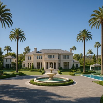 Carson's Bel Air Estate Hits Market at $40M, LA Luxury Pricing Power