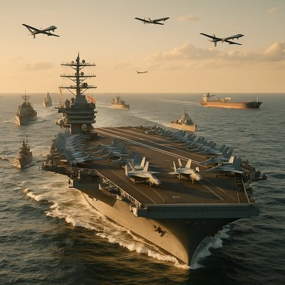 Trump’s Armada Near Iran Raises Oil, Sanctions Risk