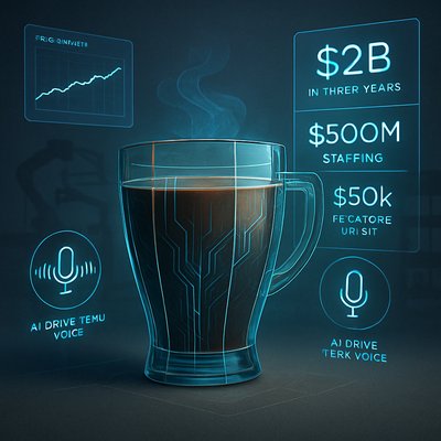 Starbucks bets on automation to lift throughput and margins in turnaround plan