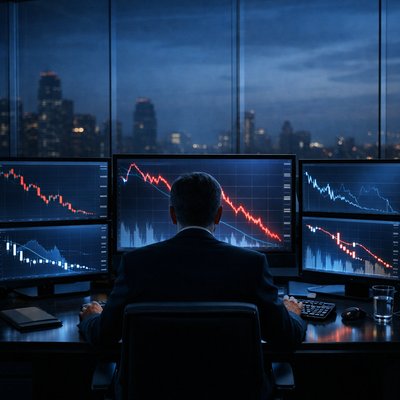 Stock futures fall as silver, bitcoin slump hits AI stocks