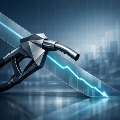 Gas Prices Fall in January, Easing Pump Costs and Inflation Outlook