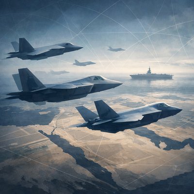 U.S. Expands Middle East Air Power to 2003 Levels, Trump Briefed on Strike Options