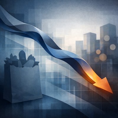 Dow Falls 300 Points; Kroger Delivers Mixed Q4