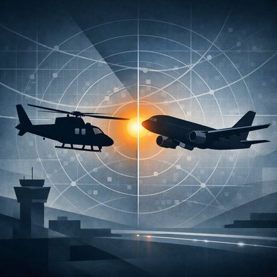 FAA Probes Close Call: Black Hawk vs United 737 Near Santa Ana