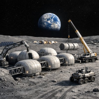 Voyager CEO Sees Humans on the Moon by the 2030s; Lunar Infrastructure Boom