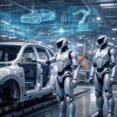 BMW Bets on Humanoid Robots for Leipzig Production